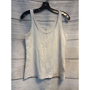 Old Navy White First Layer Basic Tank Top Womens M